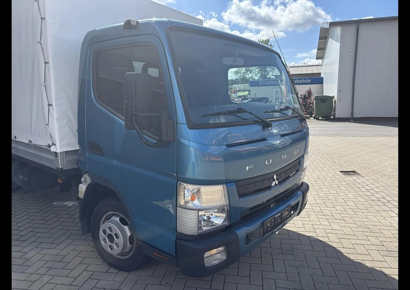 FUSO 3C13 Pritsche Plane + Spriegel - 5