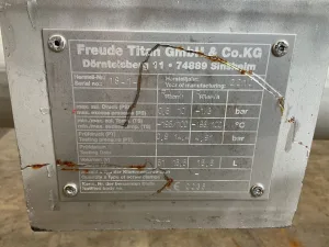Freude Titan 13 m2 Hastelloy C-22 - Shell and tube heat exchanger