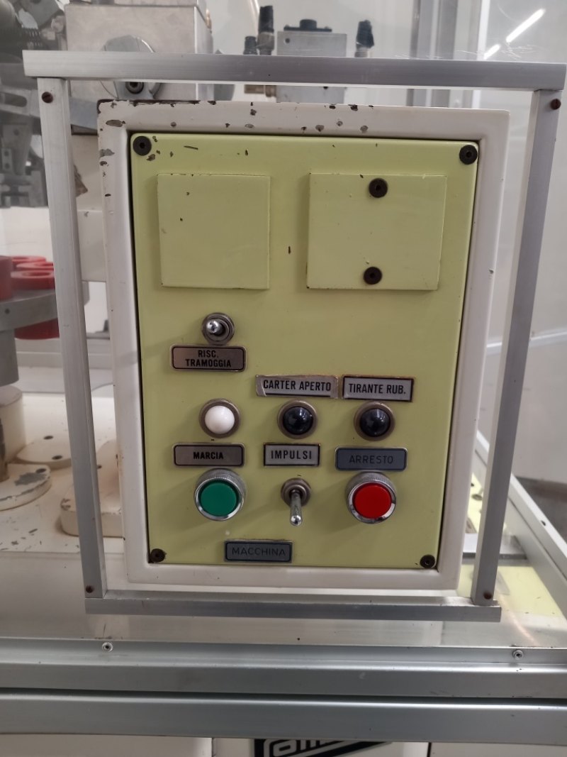 INTUBETTATRICE PER TUBETTI IN METALLO – TONAZZI – MOD. COLIBRI DA
