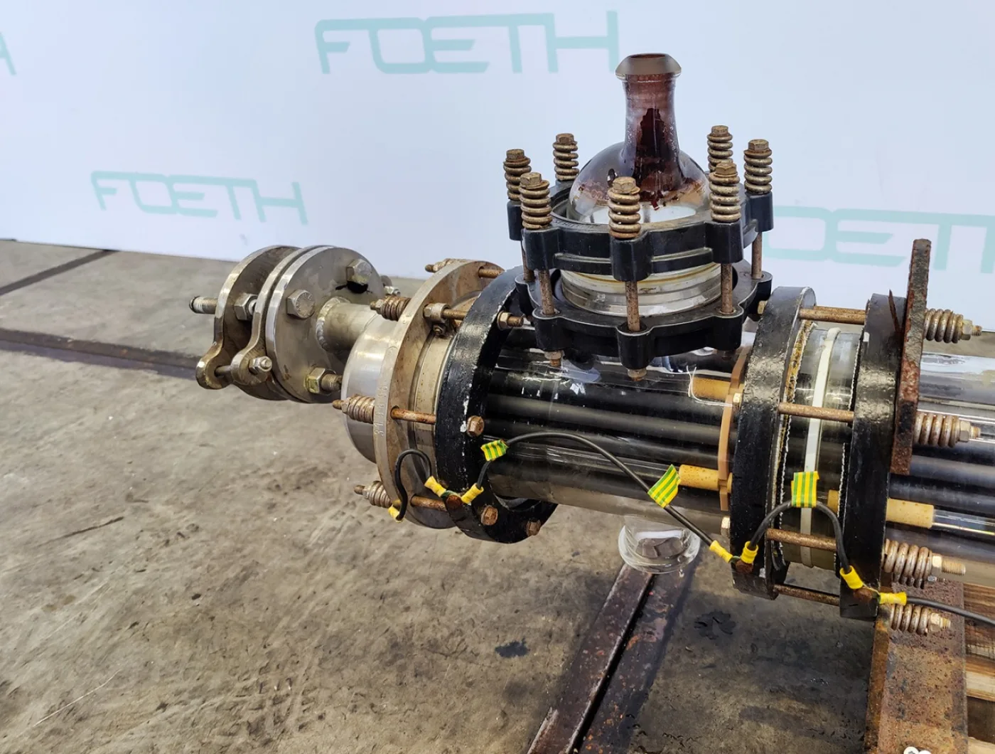 QVF Glasstechnik ROB 32/150/SH/3/SIC - 3,2 m² - Shell and tube heat exchanger - 4