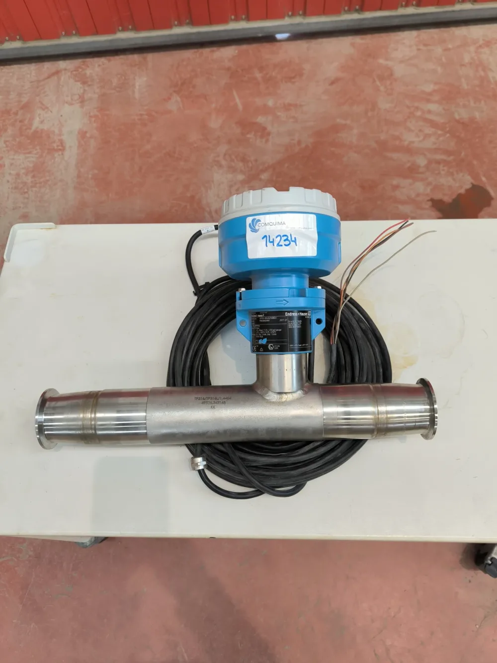 THERMAL MASS FLOWMETER ENDRESS HAUSER PROLINE T-MASS F ATEX UNUSED