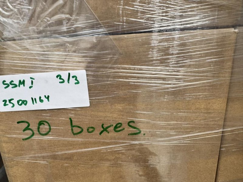 Self-adhesive blank vellum paper label roll 3 pallets