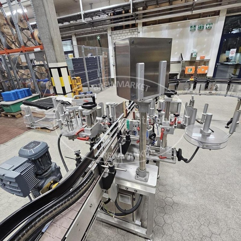 Filling line for disposable bottles