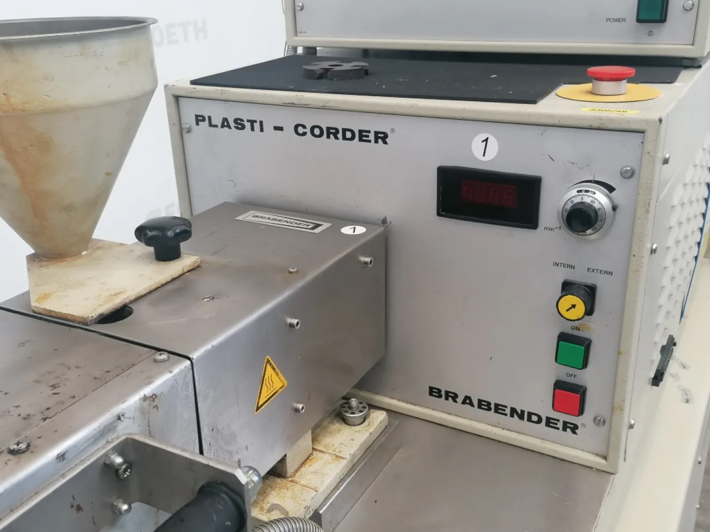 Brabender Plasti-Corder PL 2000 - Viscosity test machine - 5