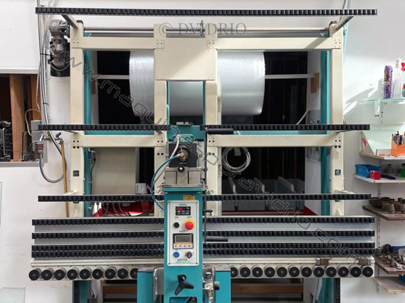TALADRO VERTICAL DE DOBLE CABEZAL PARA VIDRIO ZAFFERANI GLASS - 3