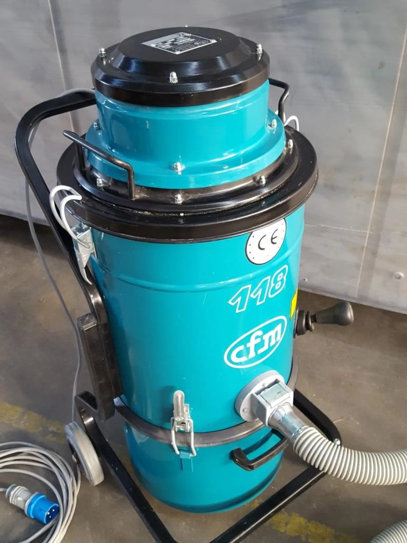 ASPIRATORE INDUSTRIALE PER POLVERI – CFM – MOD. 118 - 5