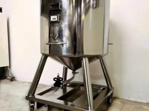 SERBATOIO CARRELLATO IN ACCIAIO – TECNINOX – MOD. 1300 L