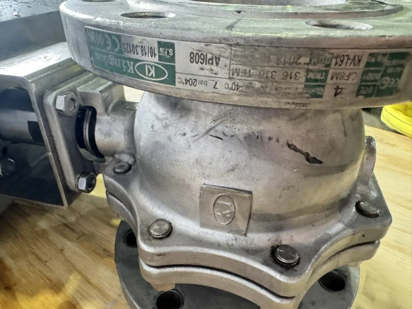 Max-Air Technology Pneumatic actuated stainless-steel ball valve - 7