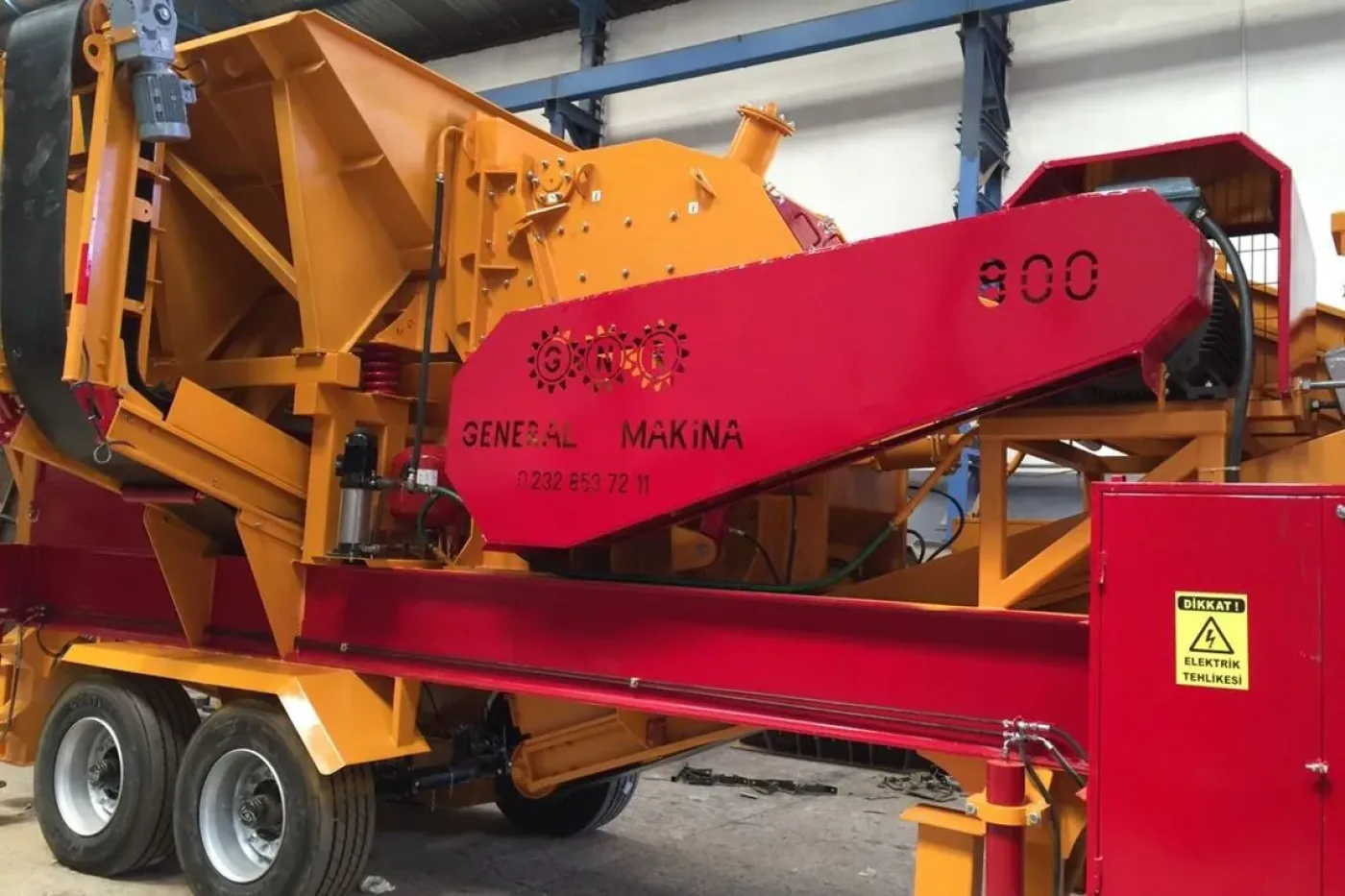 General 800 — Mobile Crushing & Screening Plant (Primary Impact) - 10
