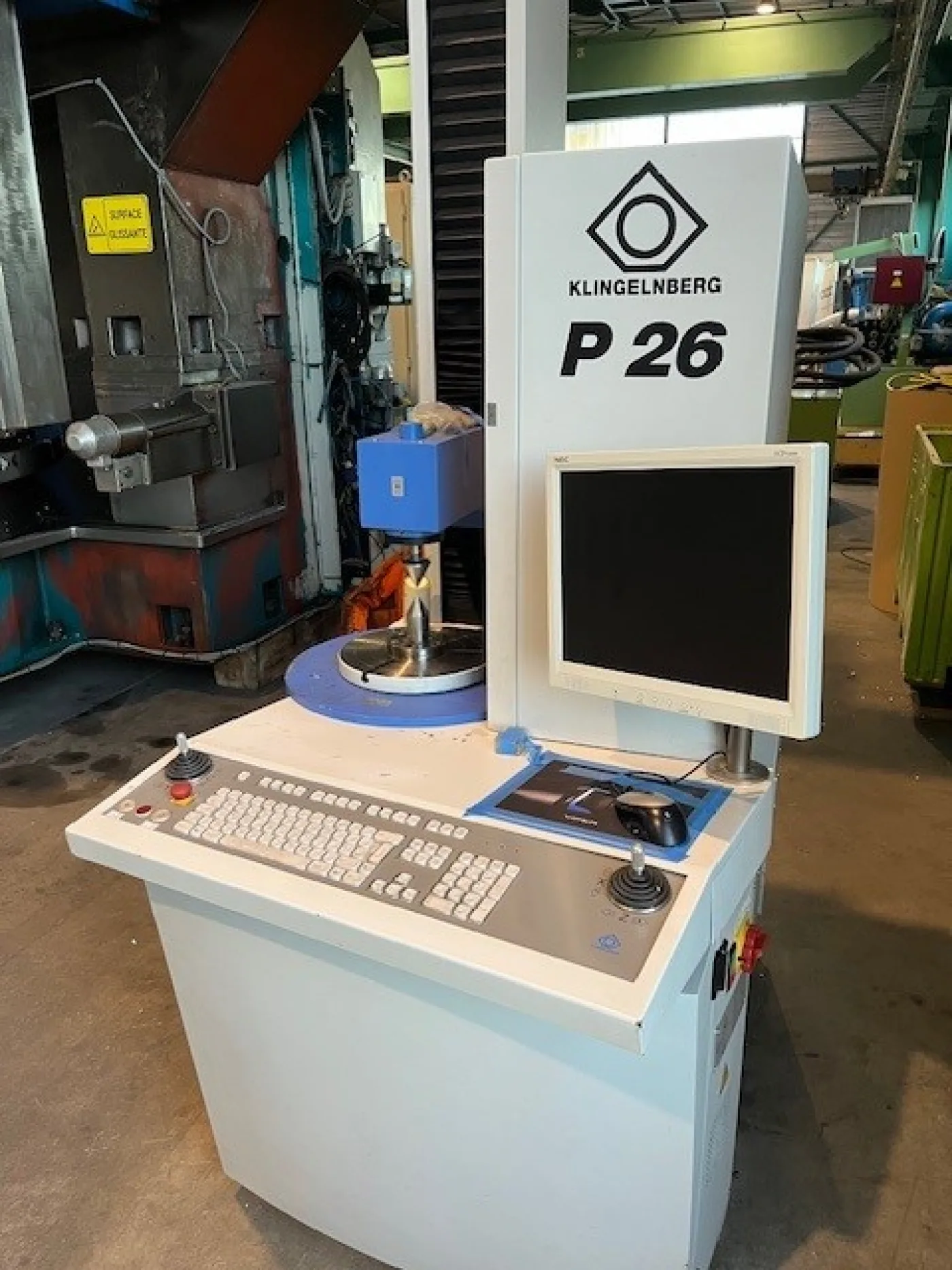 CNC Gear Tester – KLINGELNBERG P26 - 3