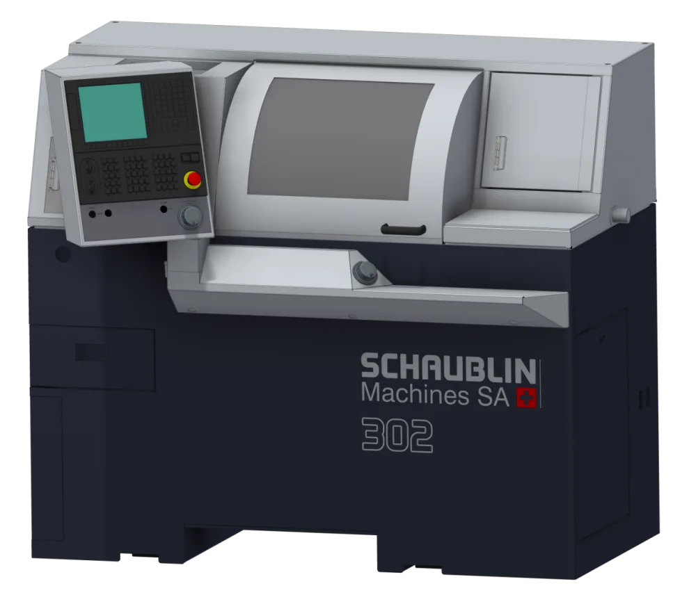 TOUR DE PRODUCTION PRECISION “SCHAUBLIN” 302 Mi CNC L-T W25