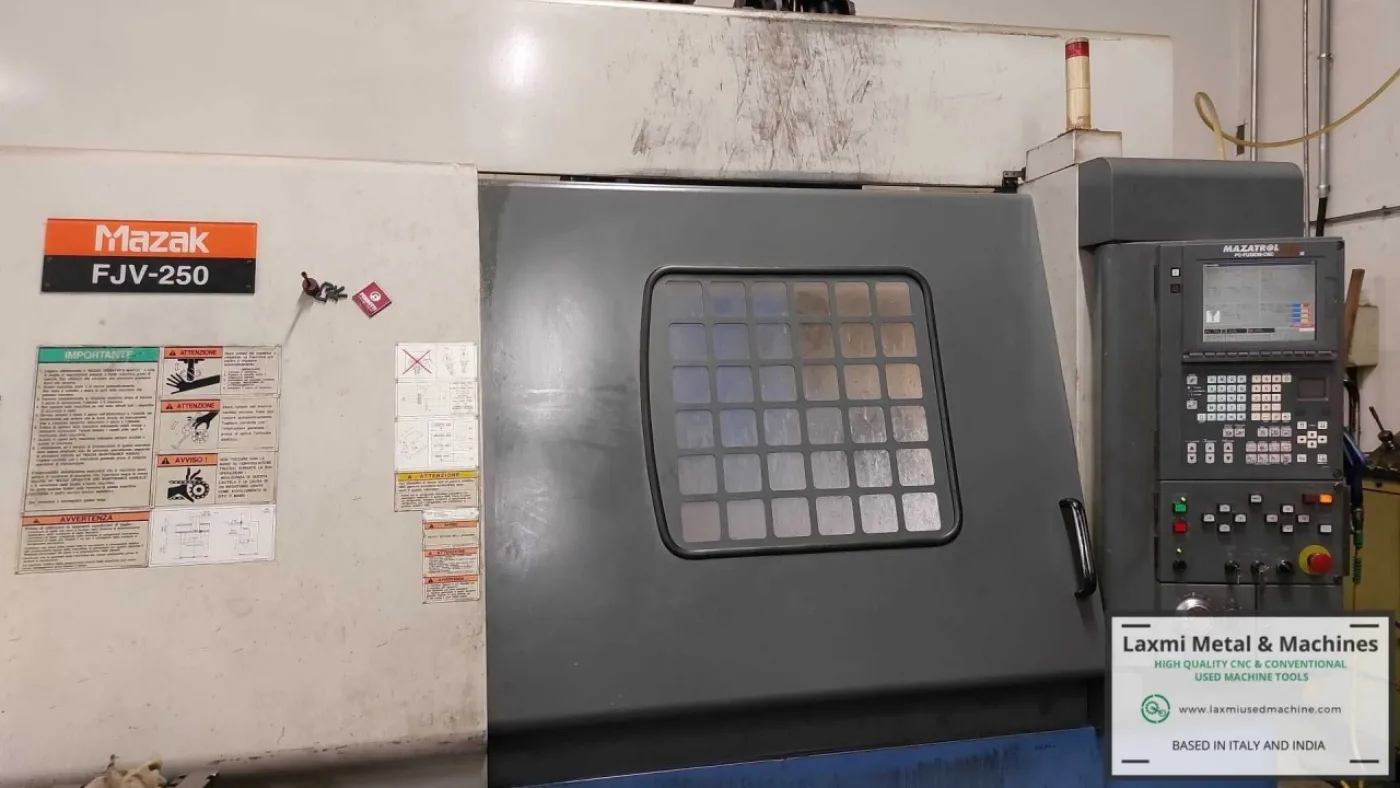 VERTICAL MACHINING CENTER, MAZAK - FJV 250 - Laxmi Metal & Machines, Rohtak - 1