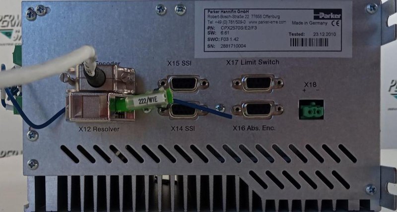Parker Compax-S CPX2570S Servo Drive Controller
