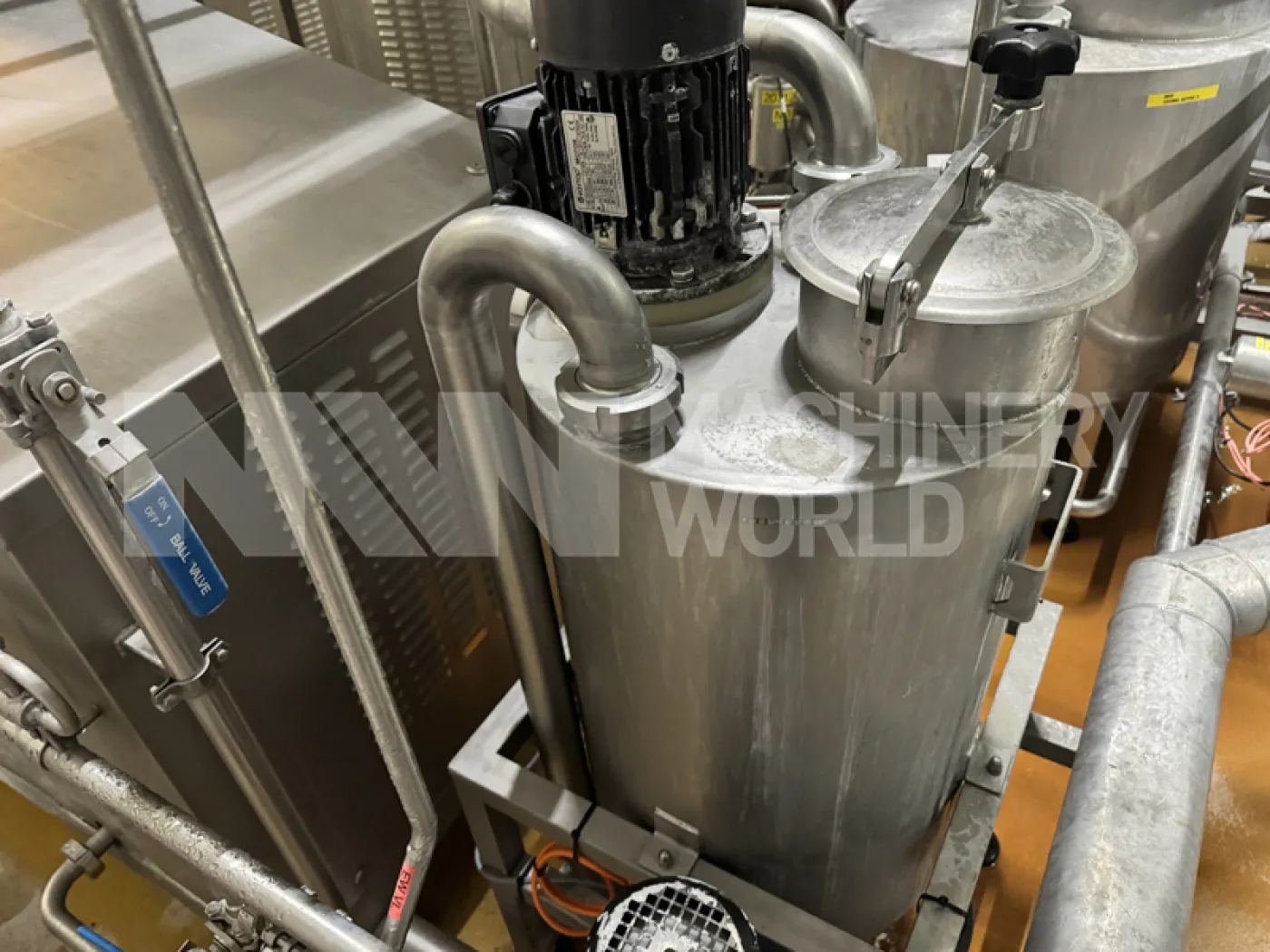 2,500kg per hour Egli EKB4-1EP Continuous Butter Churn – Industrial Continuous Butter Making Machine Plant (Year 2015) - 8