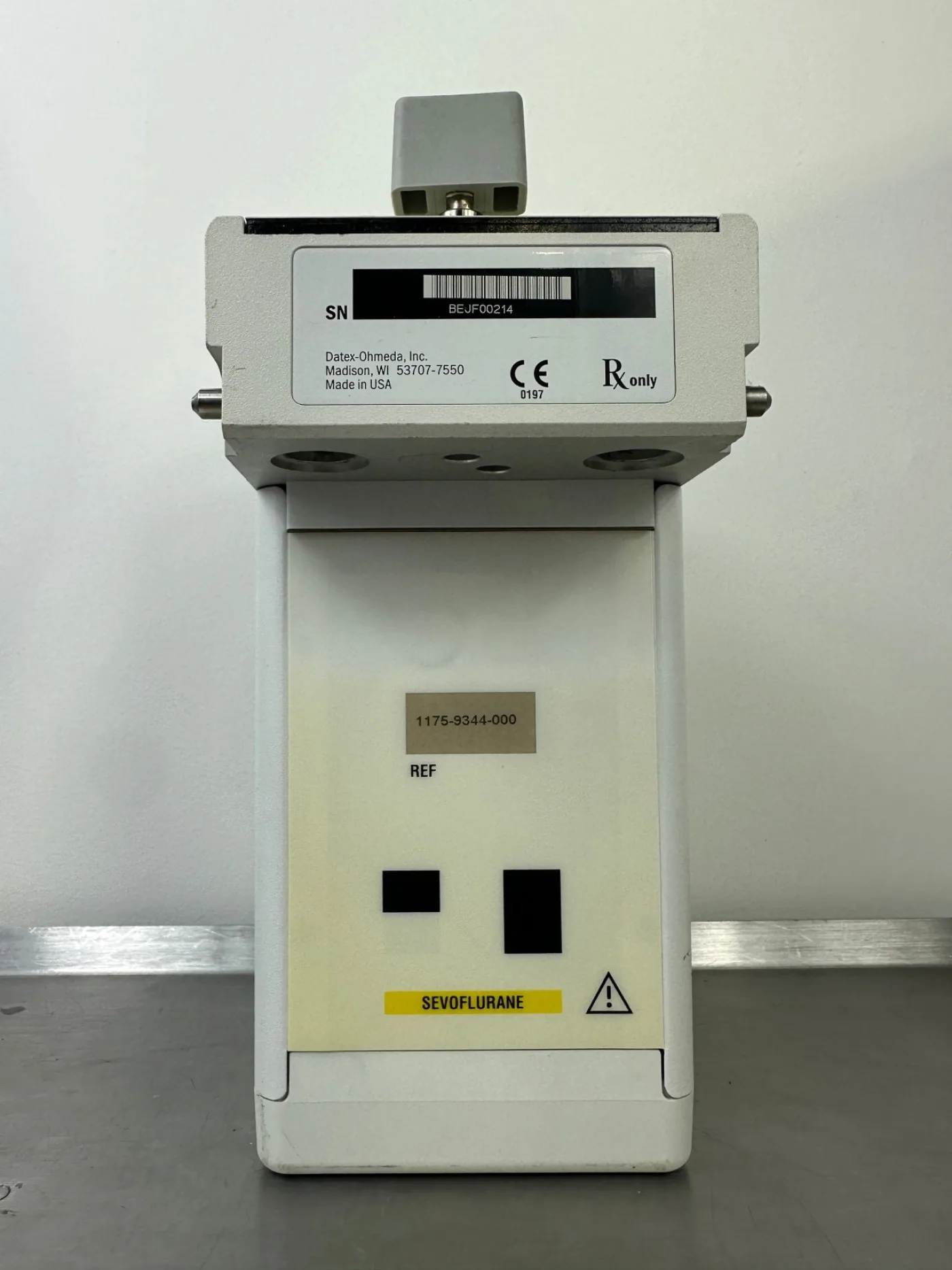 Datex Ohmeda Tec 7 Vapor Sevoflurane Vaporiser Narkosemittelverdampfer - 3