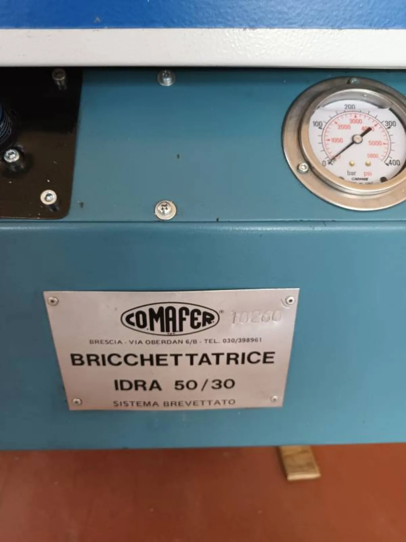 BRICCHETTATRICE COMAFER MOD. IDRA 50/30 - 3