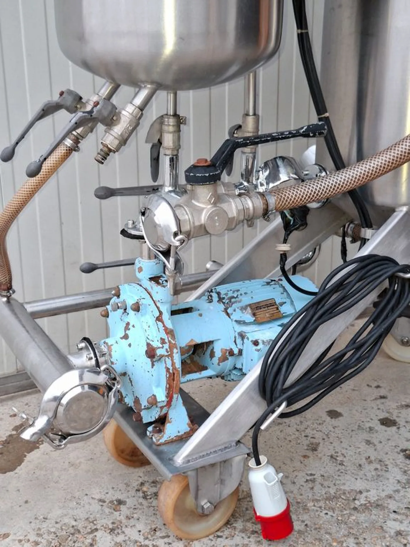 KIESELGUR FILTER VELO IN STAINLESS STEEL, 2 MQ FILTERING SURFACE, VERTICAL SHEETS, SECOND HAND MACHINE - 6