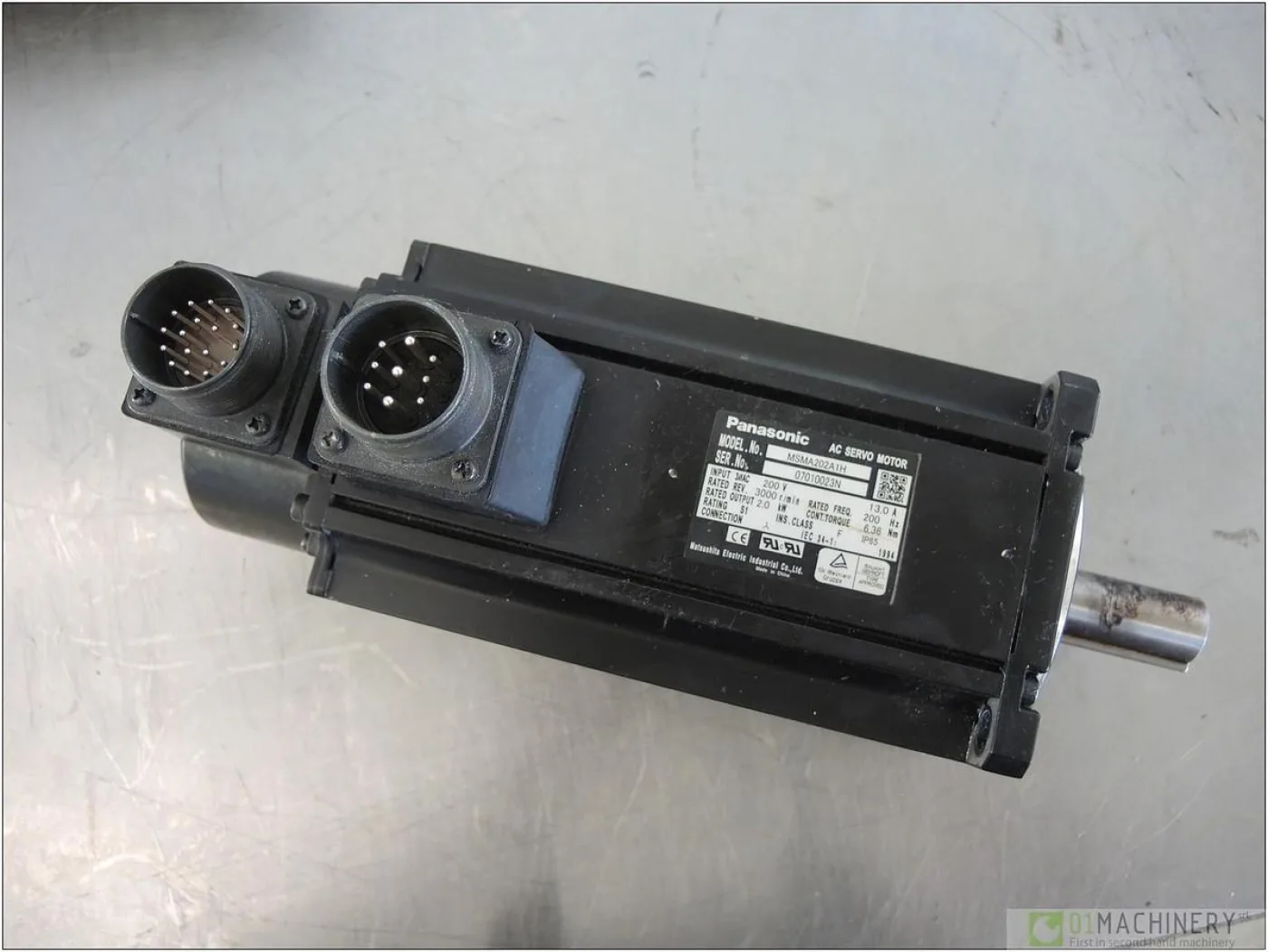 2010 PANASONIC MSMA202A1H AI2163 - 6