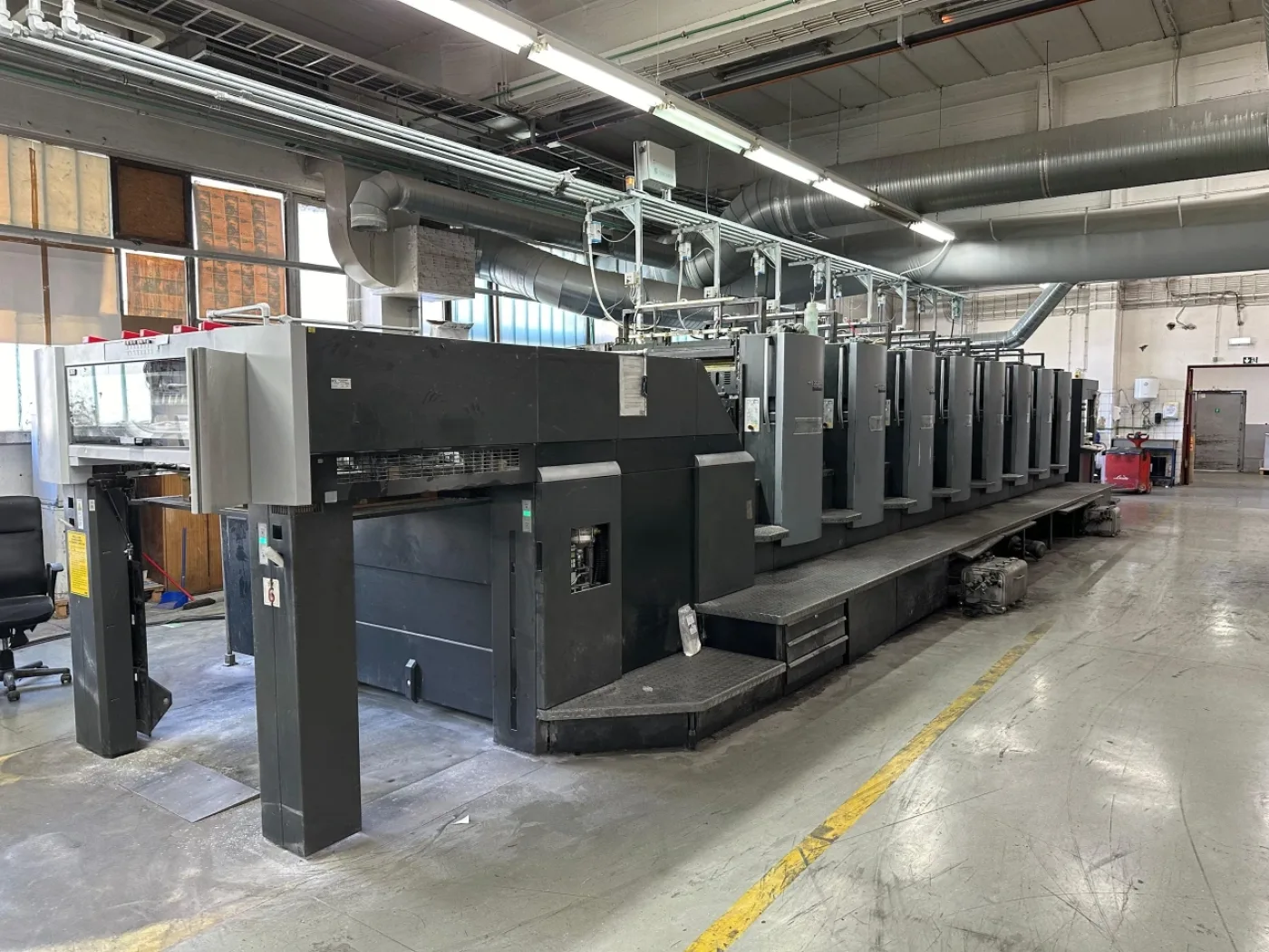 Heidelberg SM 102-8-P offset printing press - 3