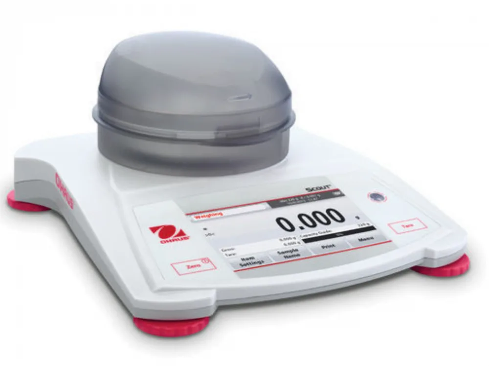 Ohaus Scout STX123/STX223 Precision 3-Place Balance