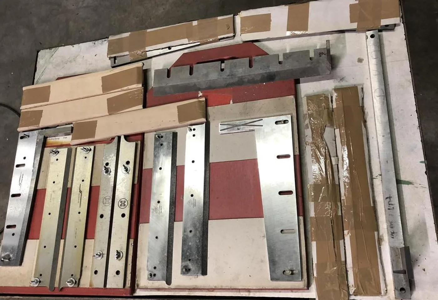 Müller Martini knife kit - 2
