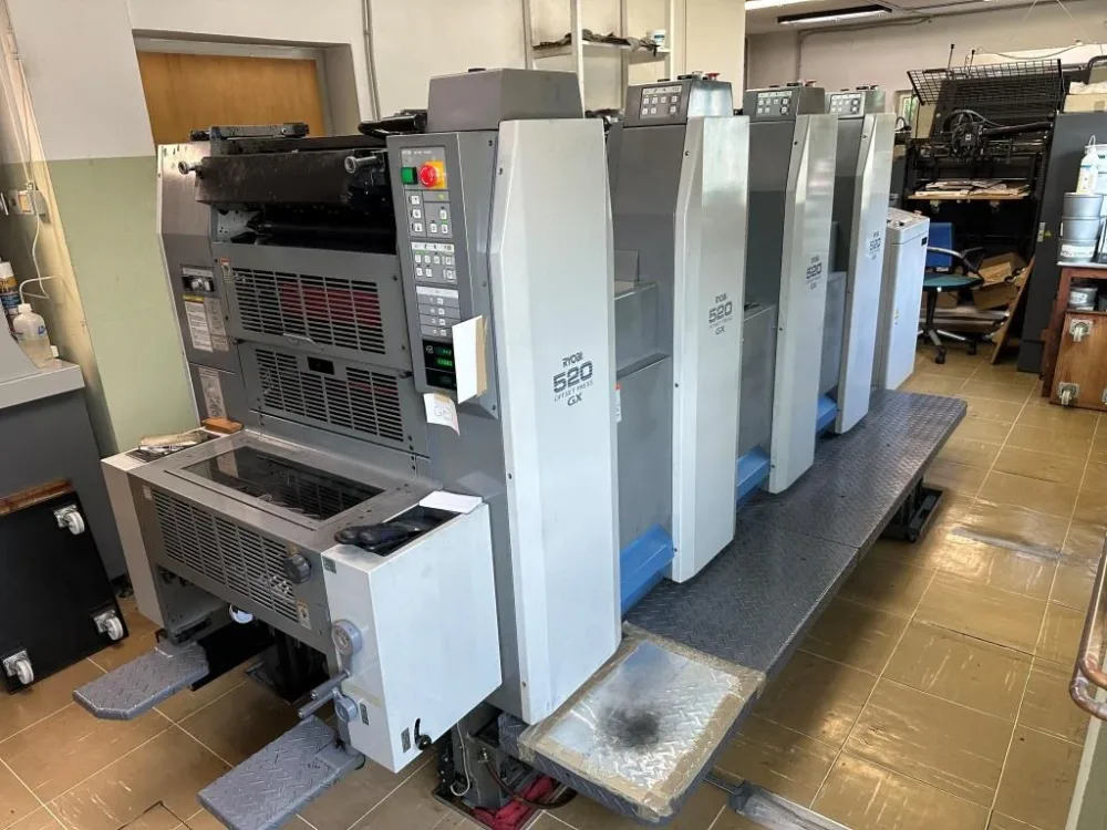 Ryobi 524 GX offset printing press