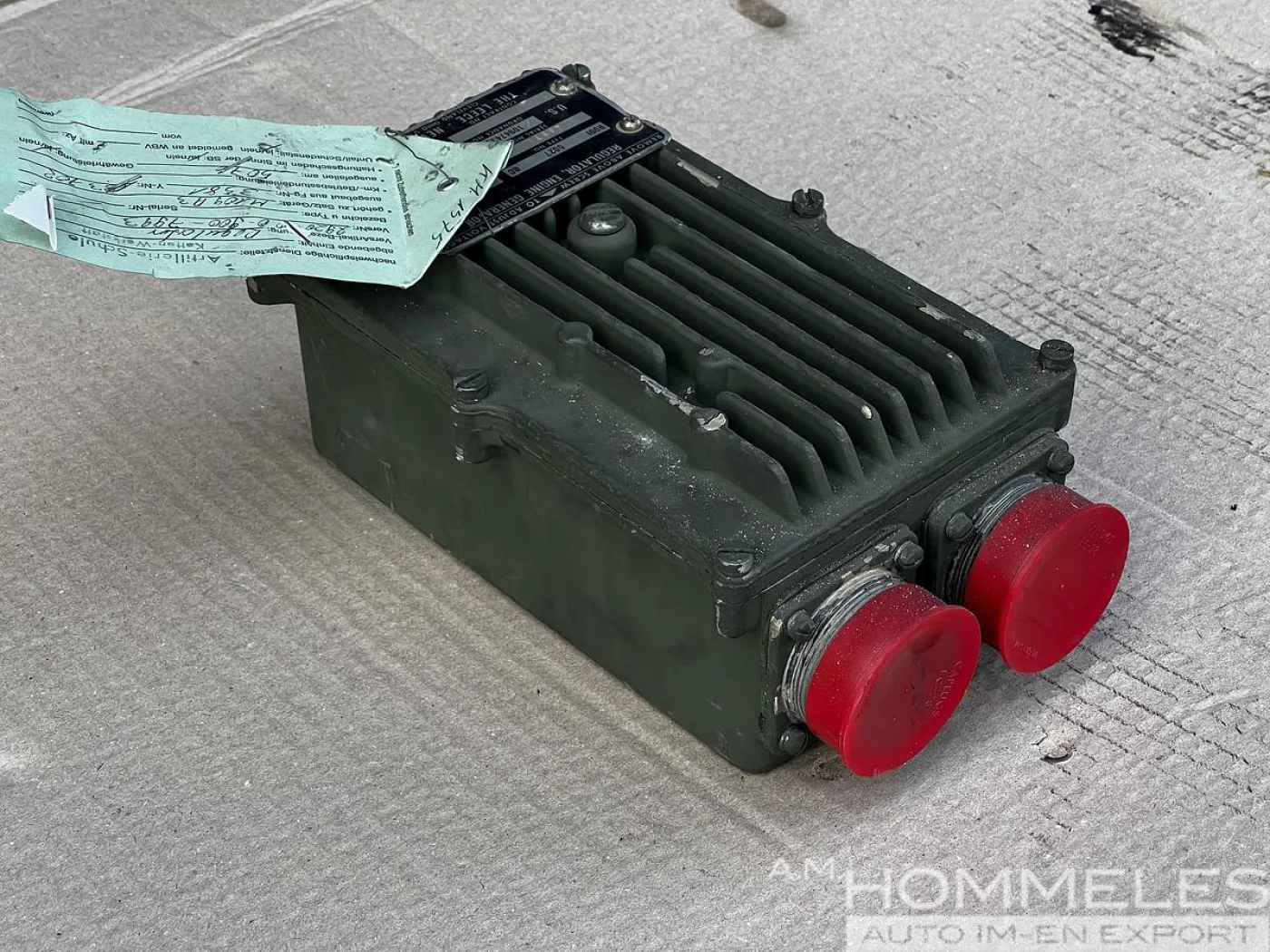 REGULATOR, ENGINE GENERATOR M109A3 - 2
