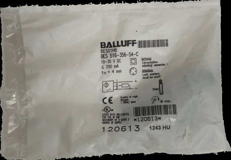 BALLUFF Induktive Standardsensoren mit Vorzugstypen BES 516-356-S4-C