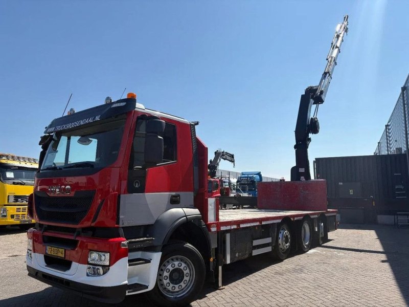 Iveco Stralis 360 + HMF 4020 K5 + EURO 6 + JIB PREPARED + 8X2 + REMOTE