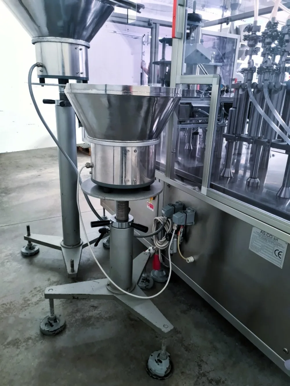 RIEMPITRICE TAPPATRICE FLACONI – ASCO – MOD. CAST 300/F