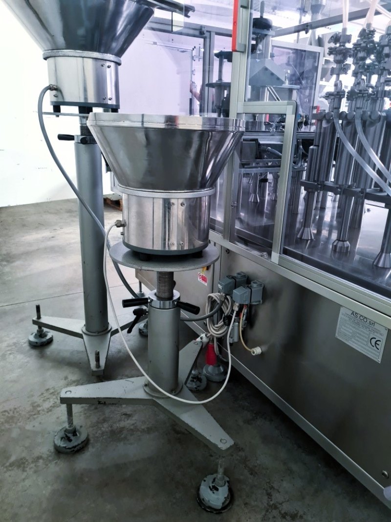 RIEMPITRICE TAPPATRICE FLACONI – ASCO – MOD. CAST 300/F