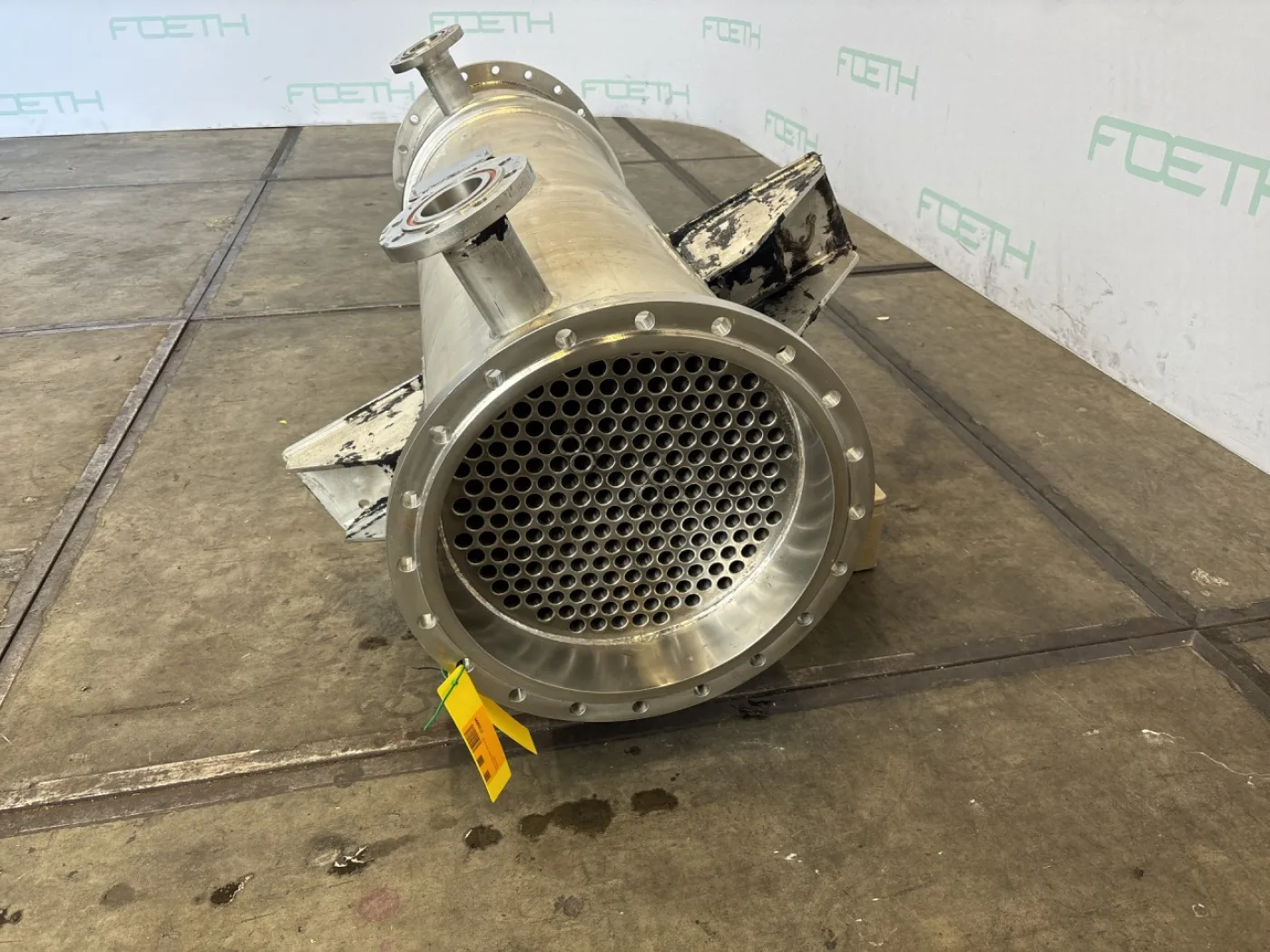 Zürcher AG Apparatebau 25 m² (tubes Hastelloy C22) - Shell and tube heat exchanger - 7