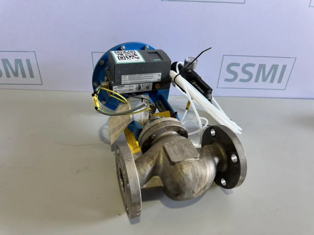 2019 ARCA Regler / Siemens Pneumatic Globe Control Valve Assembly with Smart Positioner