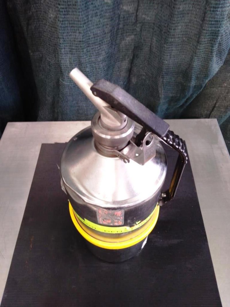 CONTENITORE IN ACCIAIO INOX DI SICUREZZA – Mod. 10 LT