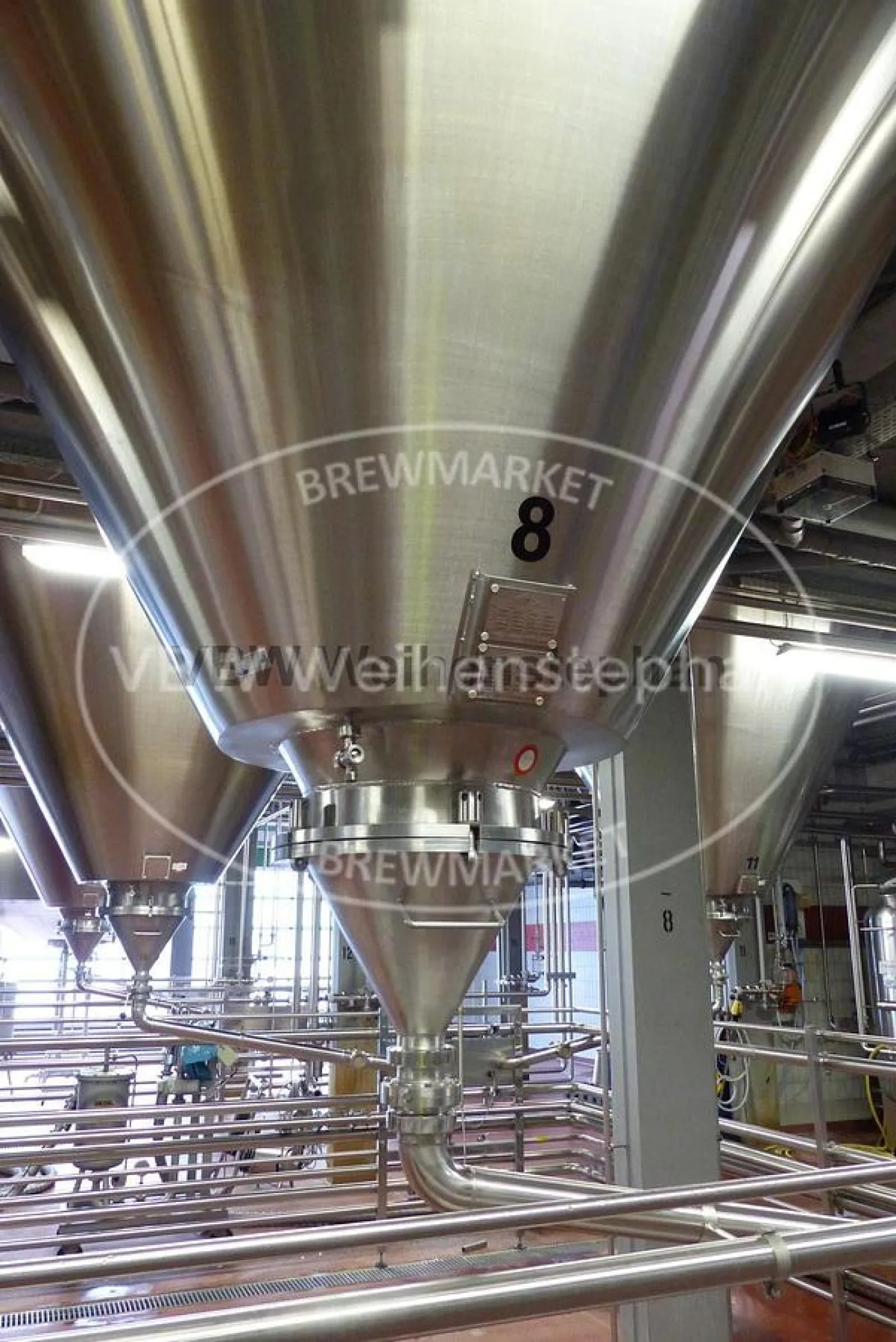 Cylindro-conical fermentation and storage tank (CCTs, 6 tanks) - 4