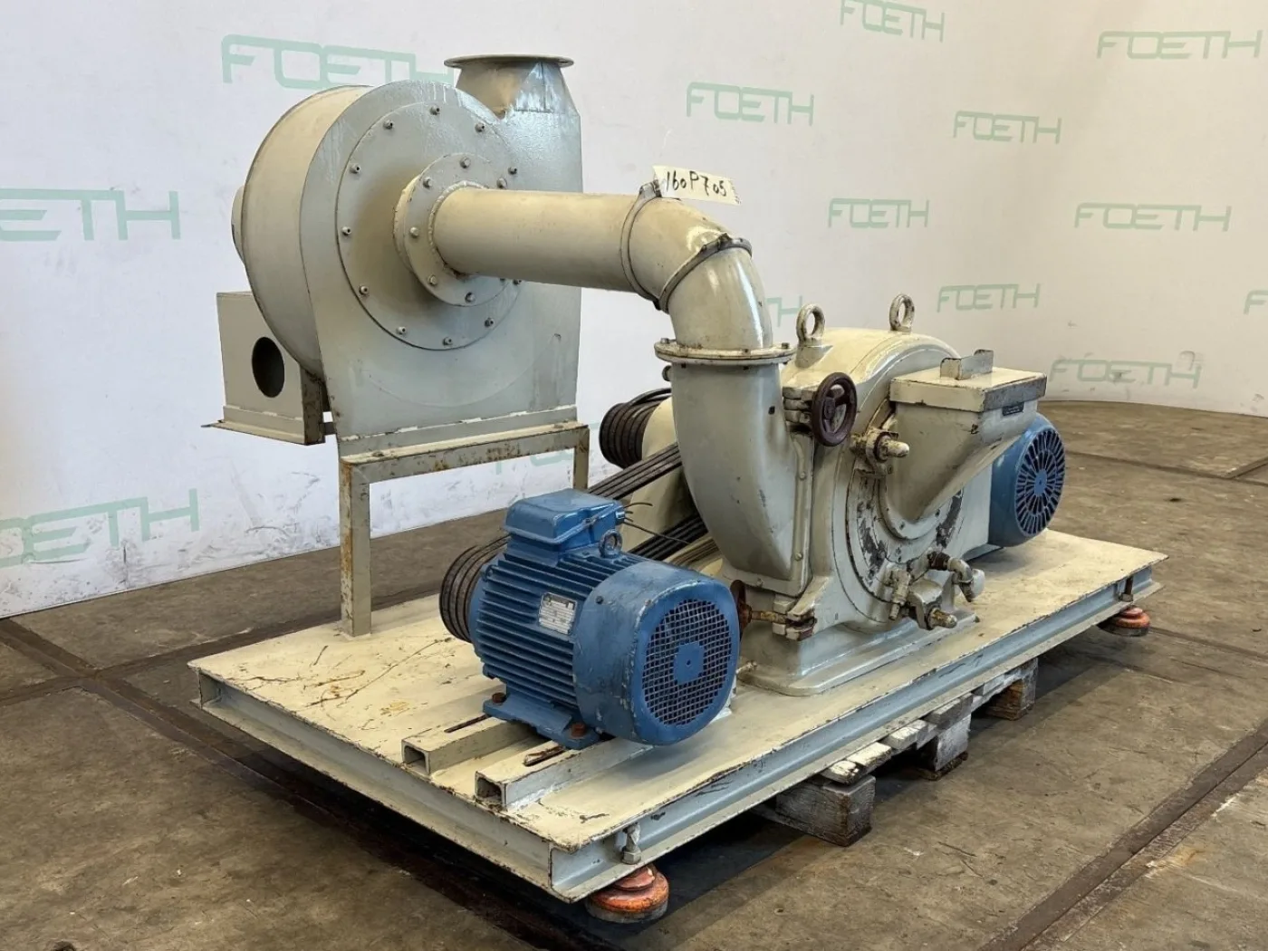 Pallmann PP 4 Contra Selector Mill - Fine Impact Mill - 6