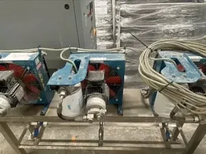 DOUBLE SIGMA MIXER WINKWORTH ZX500-6 IN STAINLESS STEEL 304 778 LITERS WITH JACKET AND EXTRUSION SCREW USED