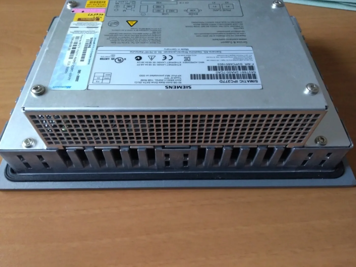 SIEMENS TOUCH PC – SIMATIC IPC277D - 6