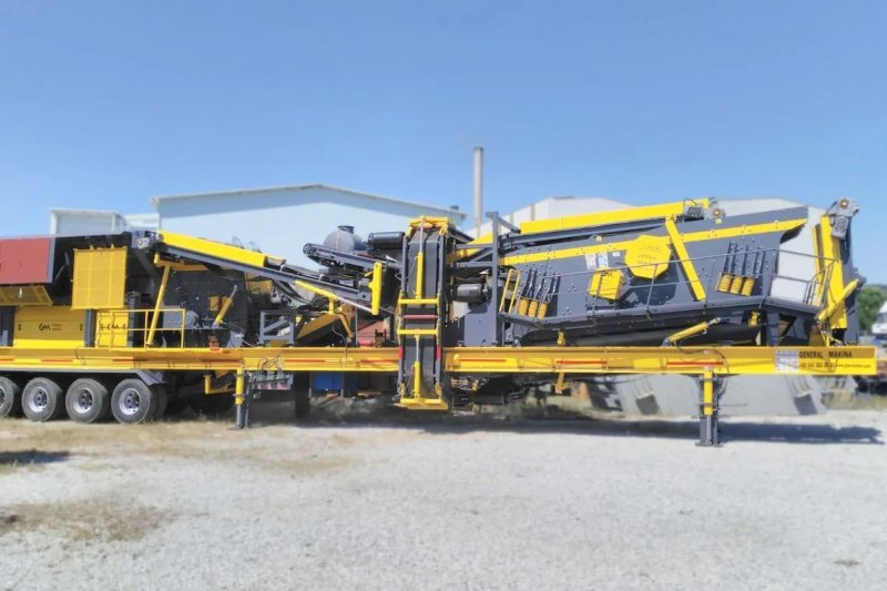 General 02 — Mobile Impact Crushing & Screening Plant
