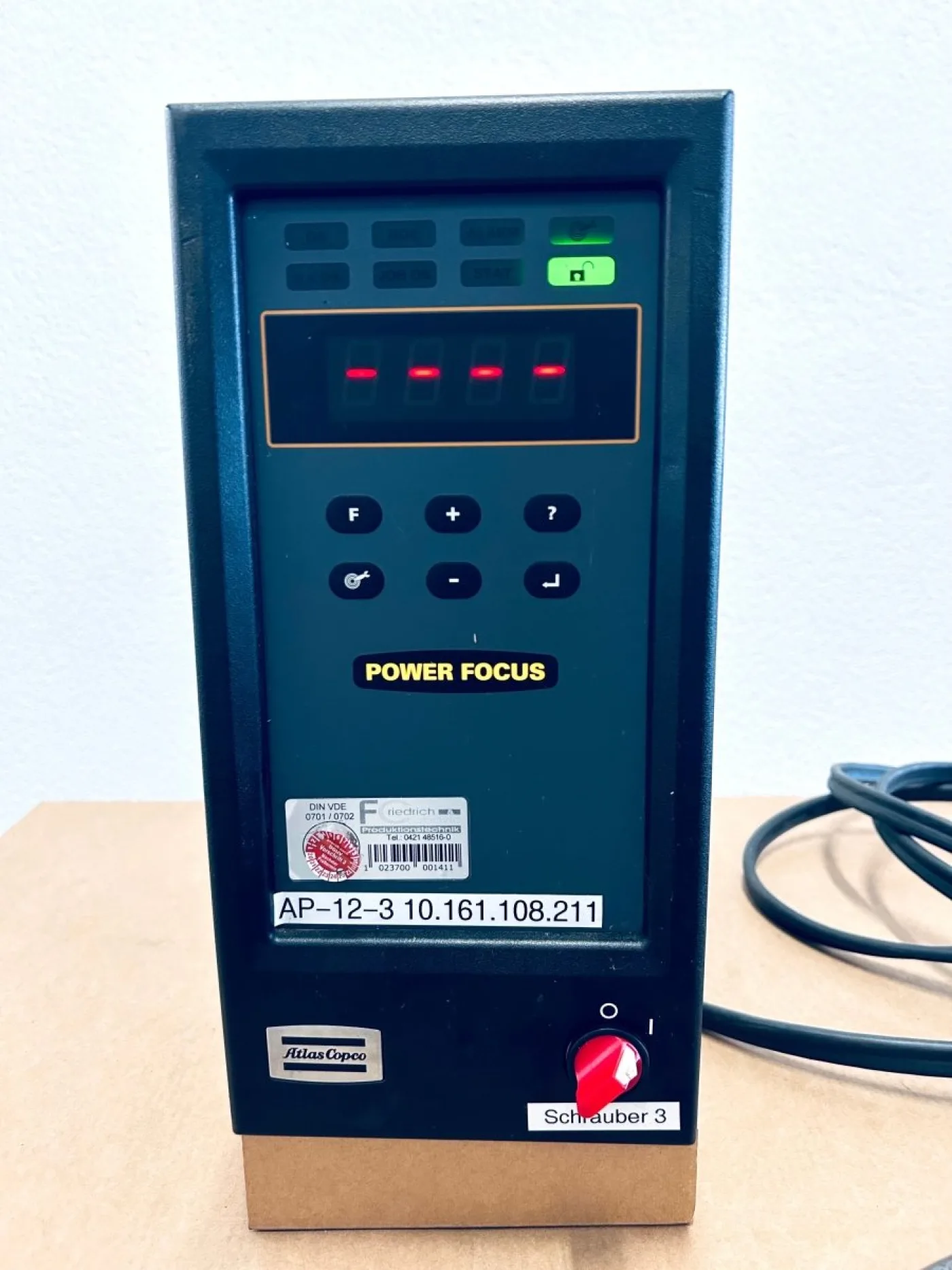 Steuergerät Power Focus PF4000-C-HW mit Schrauber STV-ST61-30-40 - 2