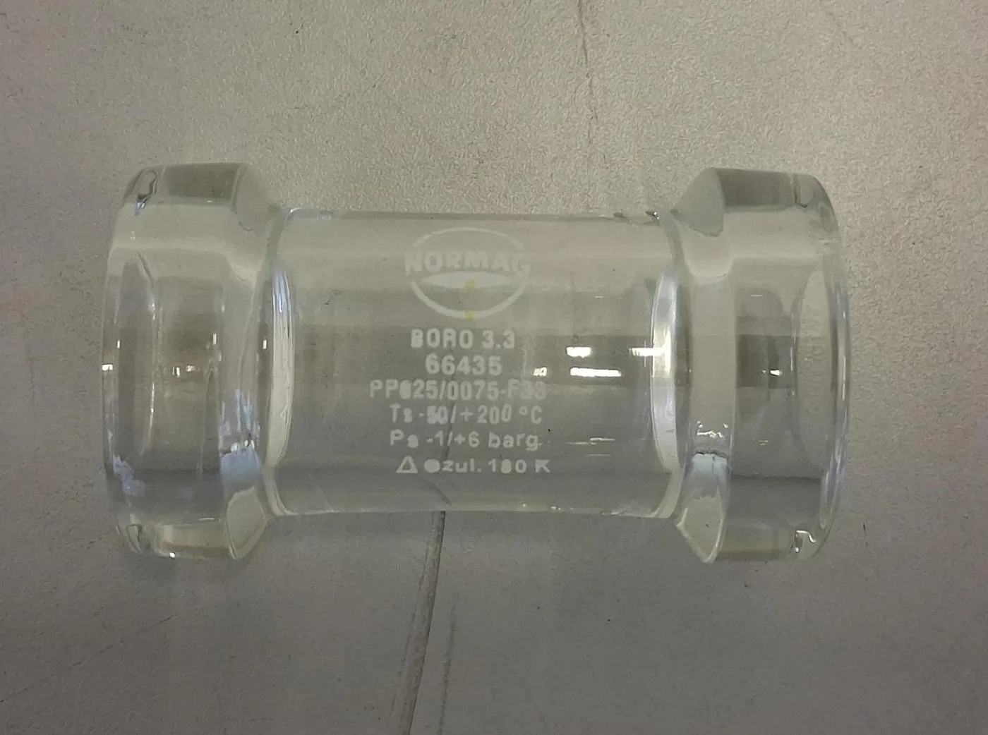 Normag Glasverbindungselement des Typs PPP25/0075-F33 DN25 - 3