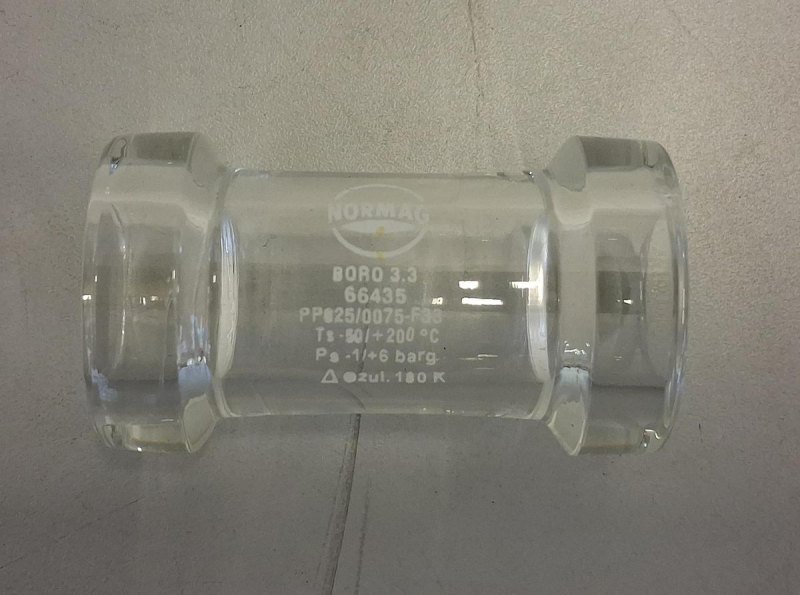 Normag Glasverbindungselement des Typs PPP25/0075-F33 DN25