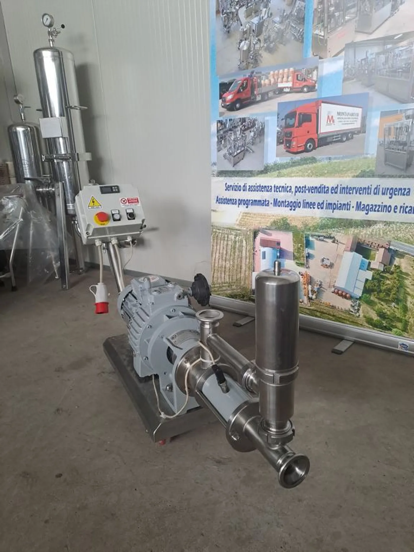 MONO PUMP CMO BRAND MODEL MN30 WITH MECHANICAL MOTOVARIATOR, SECOND-HAND MACHINE - 8