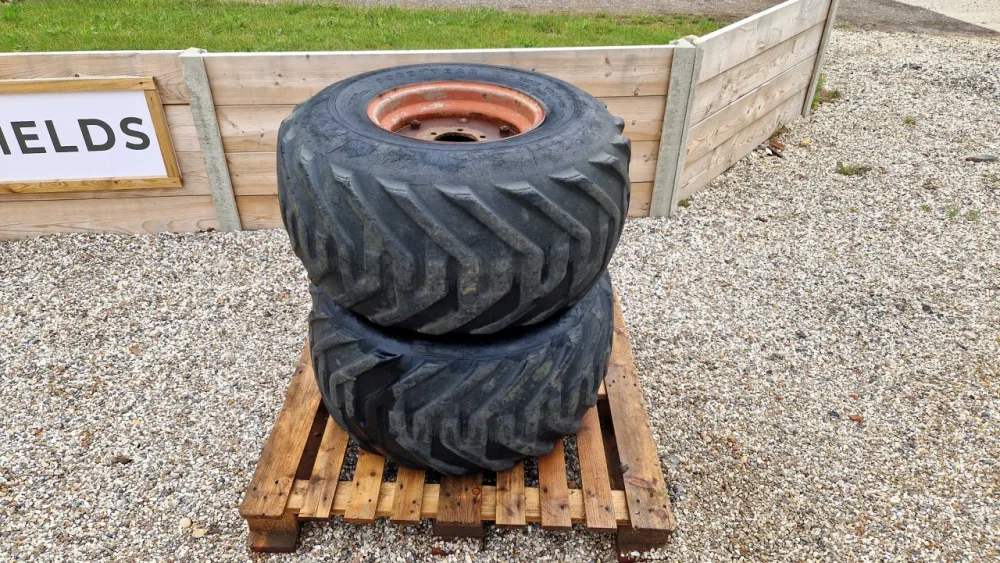 Pair of 38.00X20.00-16 Goodyear Terra Tyres