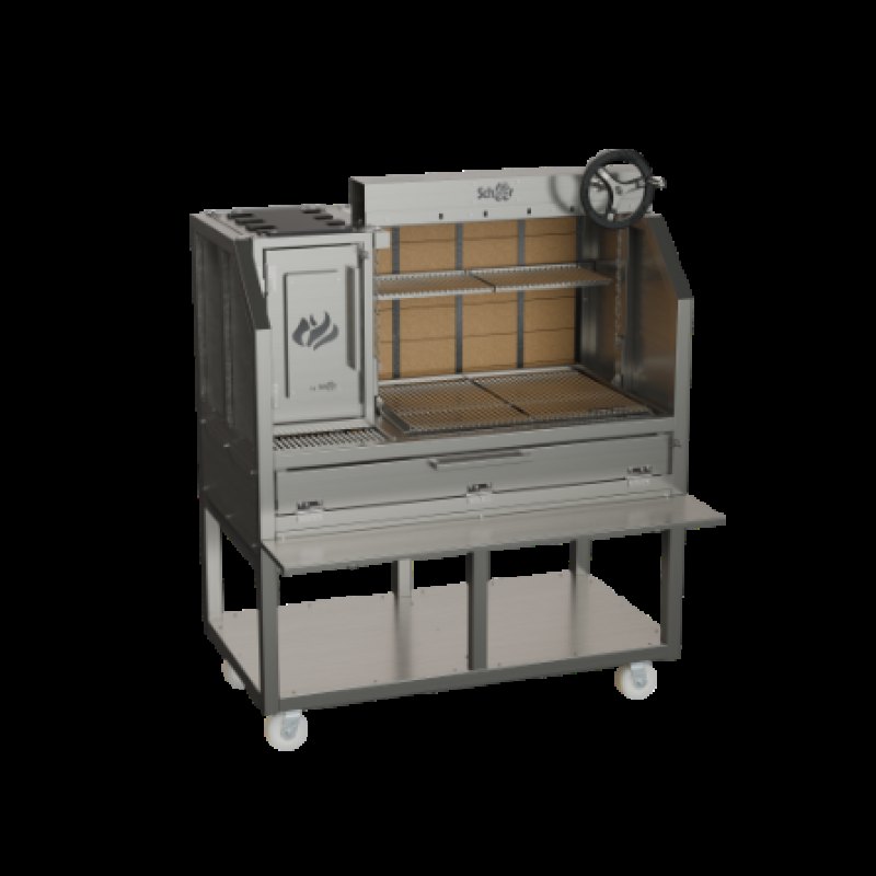 Scheer Parrilla 675-2, 1100mm Stainless Steel Grill - islandcatering