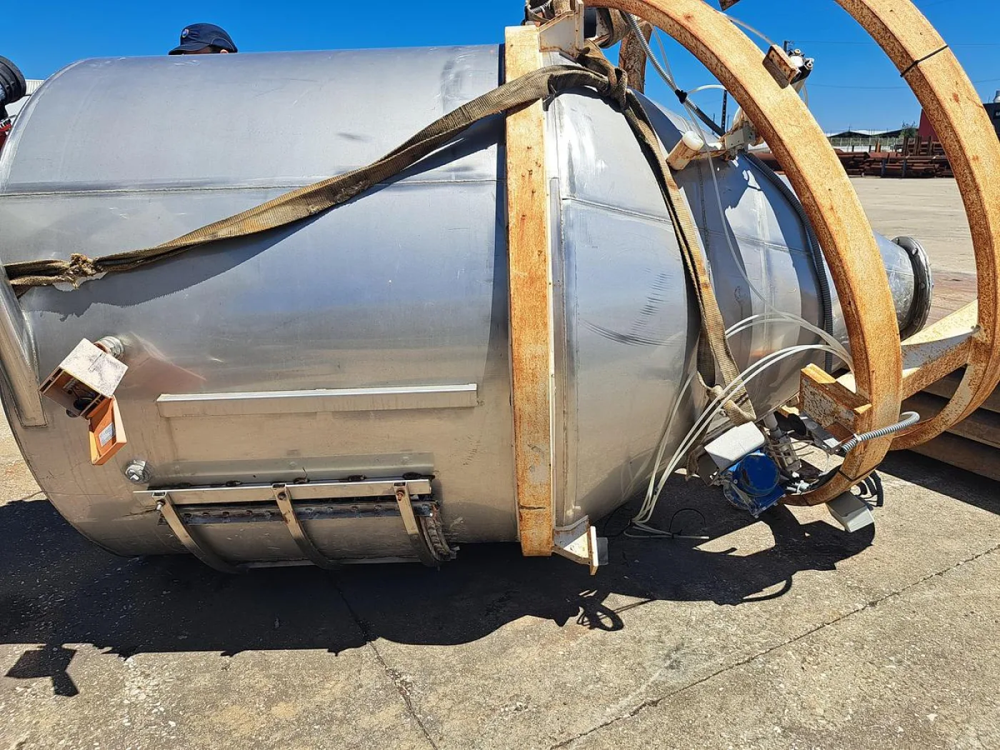 Silo de inox para cimento ou massas finas - 5