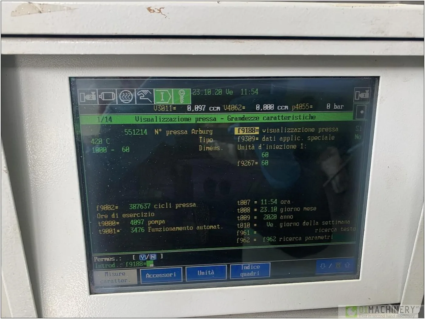 2001 ARBURG 420C 1000 150/150 IN0176 - 5
