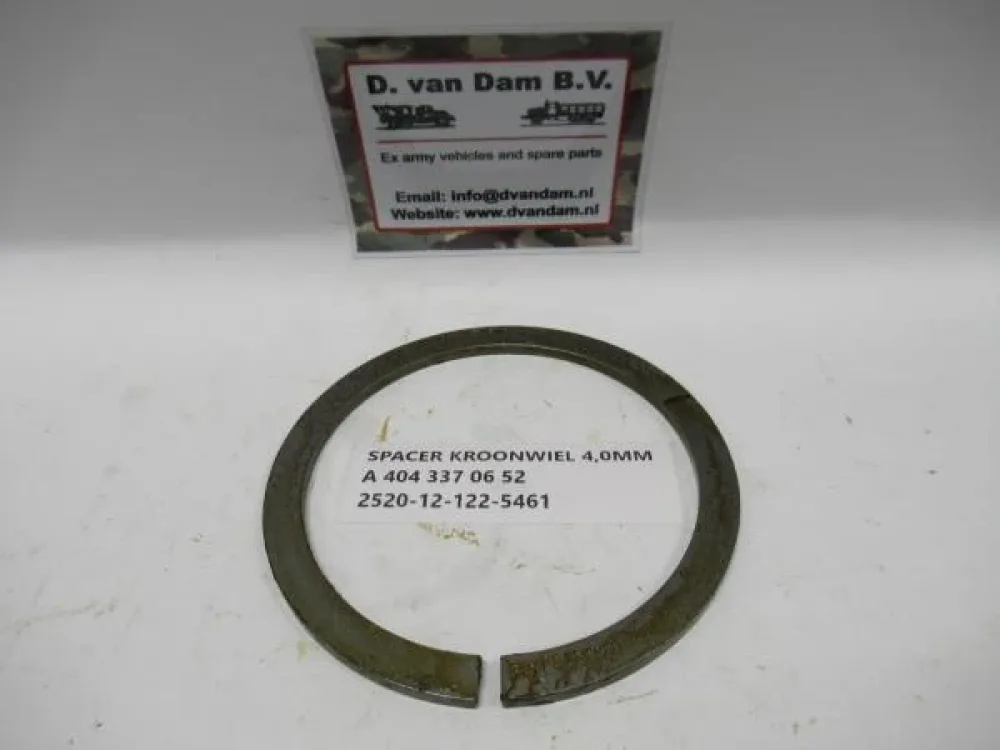Spacer kroonwiel 4,0MM
