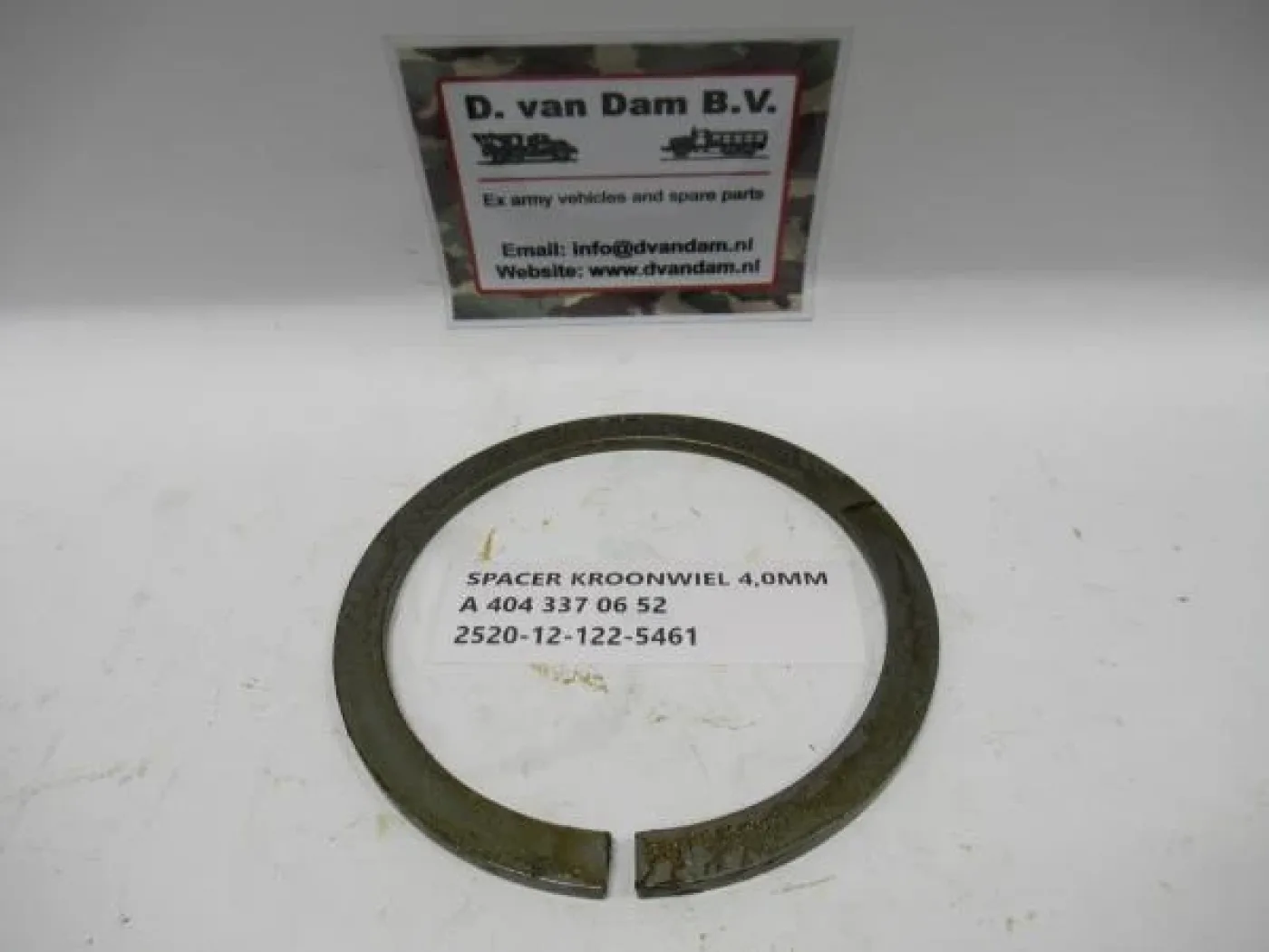 Spacer kroonwiel 4,0MM - 1