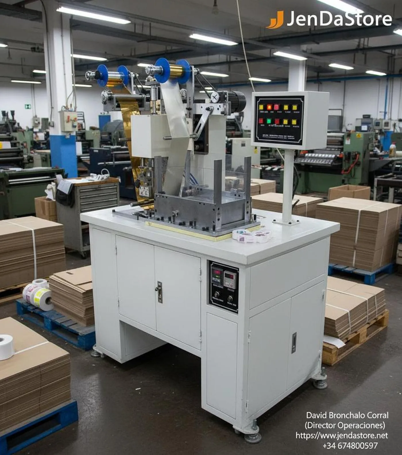 ✨ Máquina Automática de Estampado en Caliente para Lápices JDS TJ-41 ✨ - 1